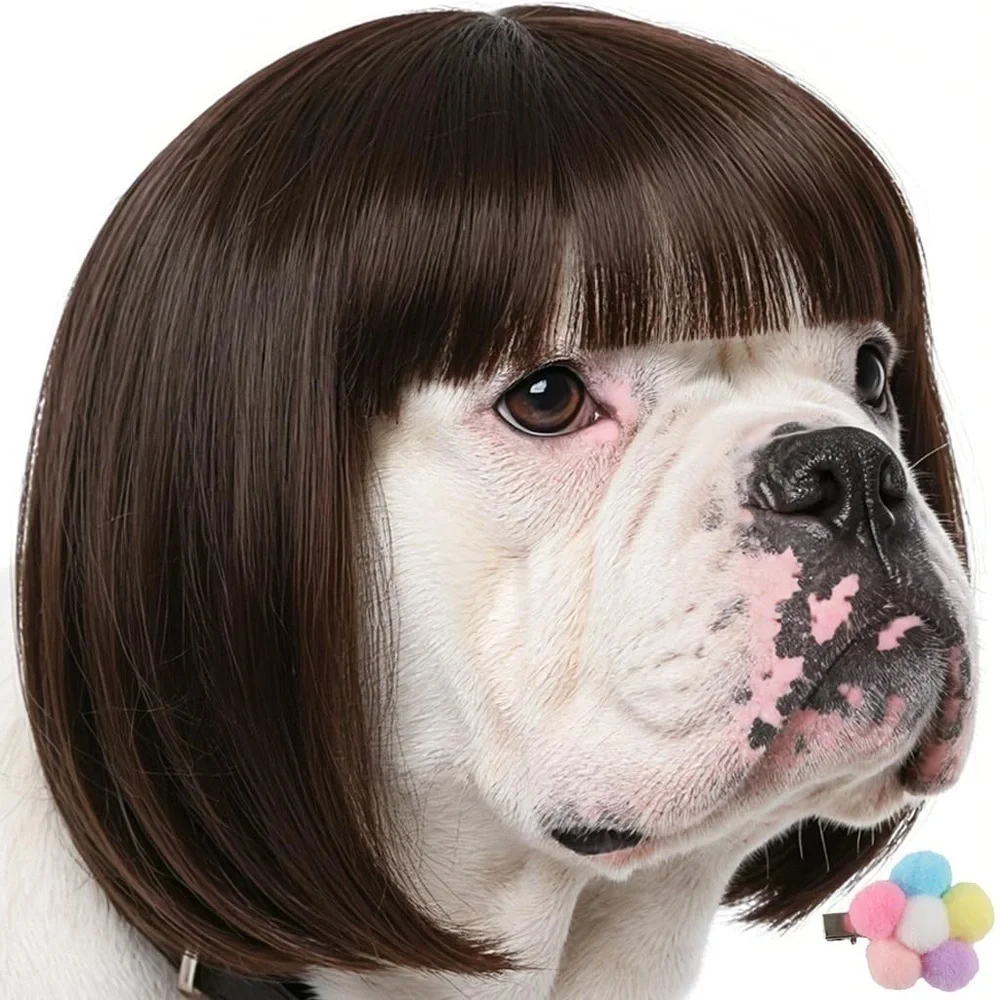 Kitty Wig Brown Bob New in Package Ooh La La!